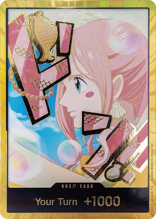 DON!! Card (Shirahoshi) (Gold) [Premium Booster -The Best- Vol. 2] | Gamers Paradise