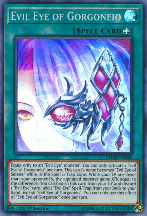 Evil Eye of Gorgoneio [CHIM-EN062] Super Rare | Gamers Paradise