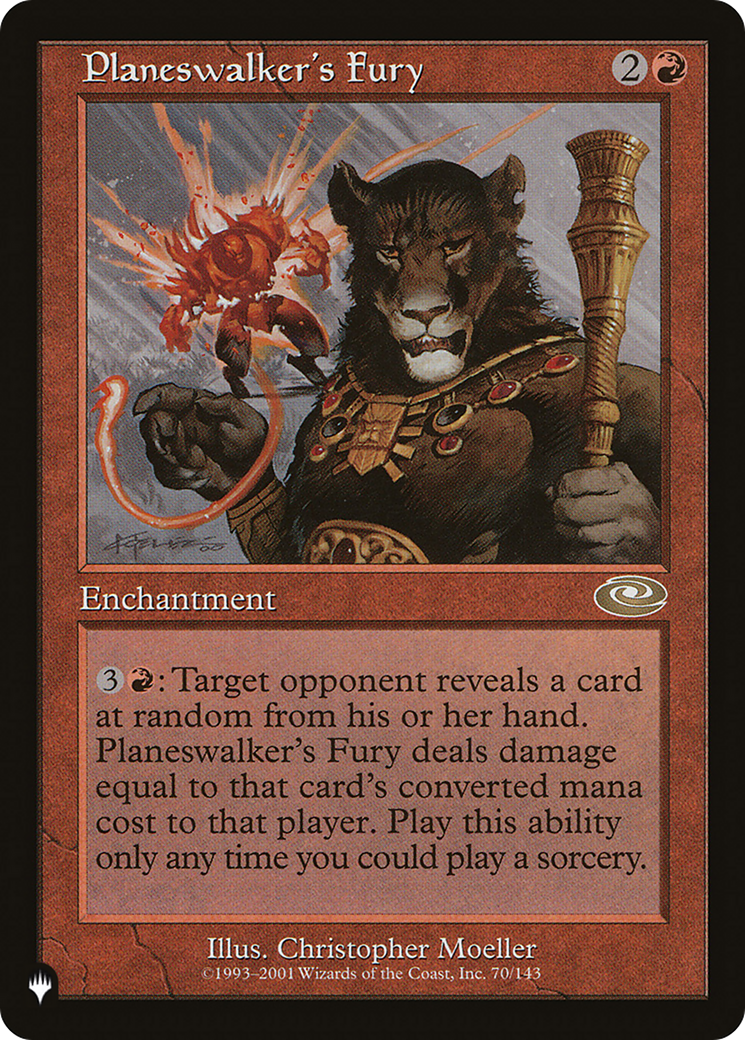 Planeswalker's Fury [The List] | Gamers Paradise