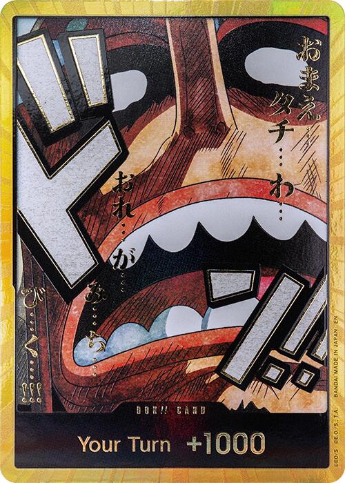 DON!! Card (Usopp) (Gold) [Premium Booster -The Best- Vol. 2] | Gamers Paradise