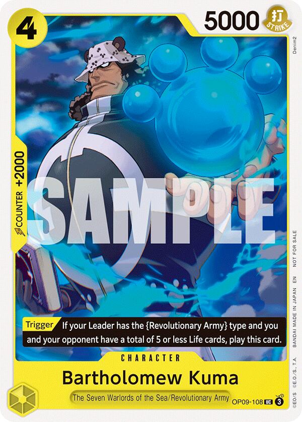 Bartholomew Kuma (Tournament Pack 2025 Vol. 4) [One Piece Promotion Cards] | Gamers Paradise