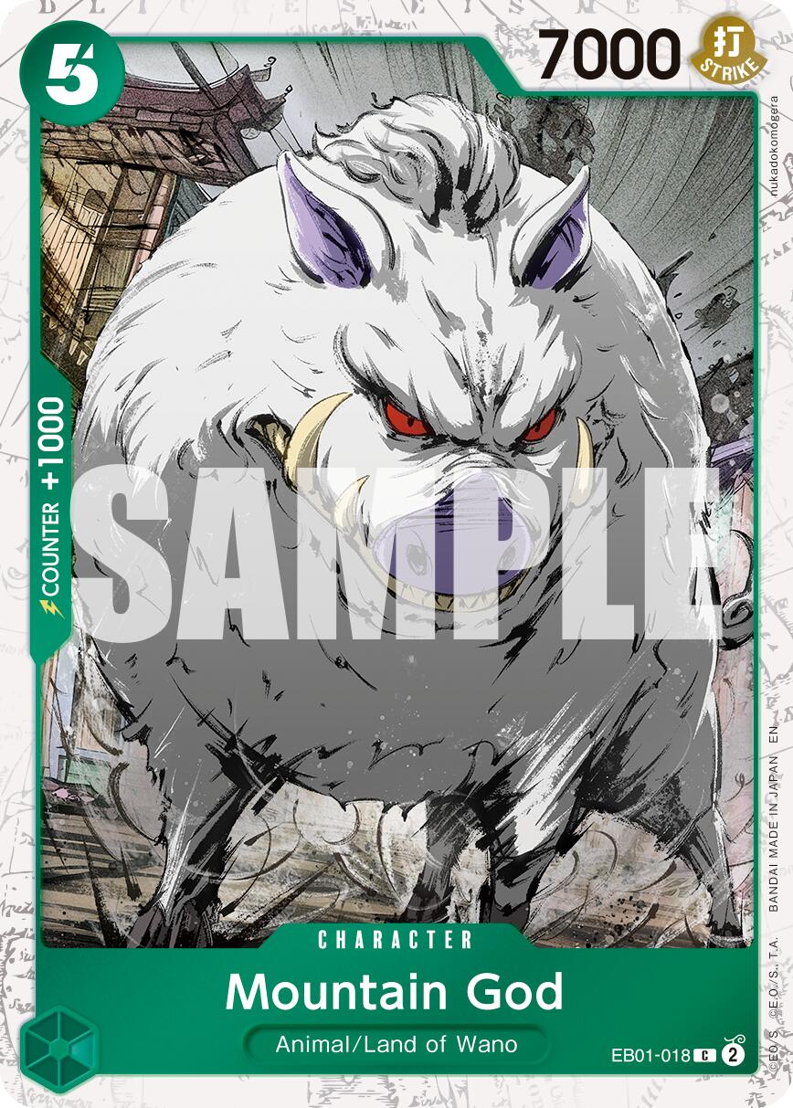 Mountain God (Pirate Foil) [Premium Booster -The Best- Vol. 2] | Gamers Paradise