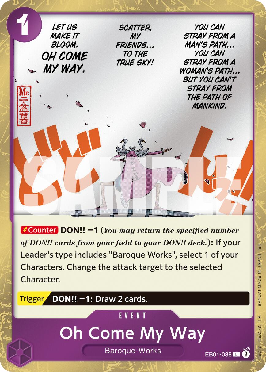 Oh Come My Way (Pirate Foil) [Premium Booster -The Best- Vol. 2] | Gamers Paradise