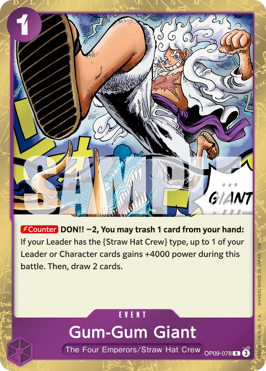 Gum-Gum Giant (Reprint) [Premium Booster -The Best- Vol. 2] | Gamers Paradise