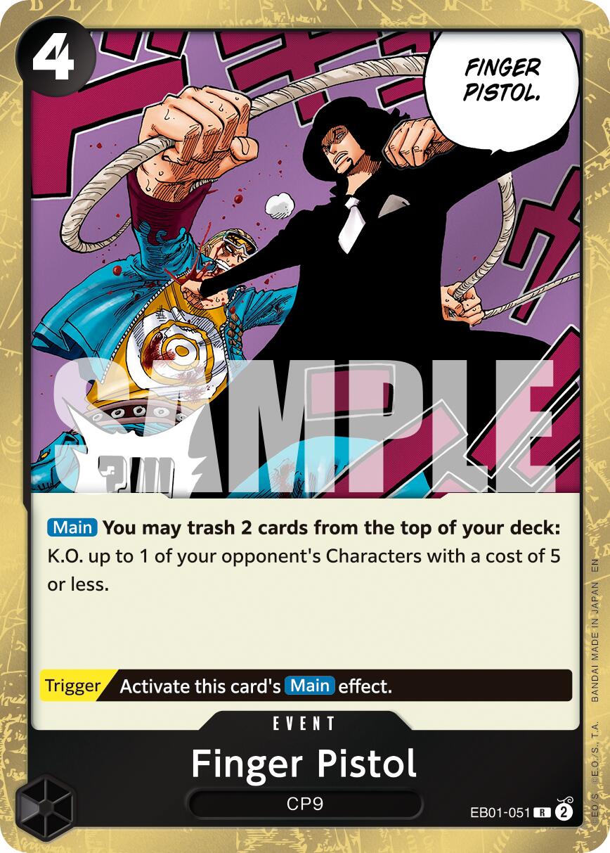 Finger Pistol (Reprint) [Premium Booster -The Best- Vol. 2] | Gamers Paradise