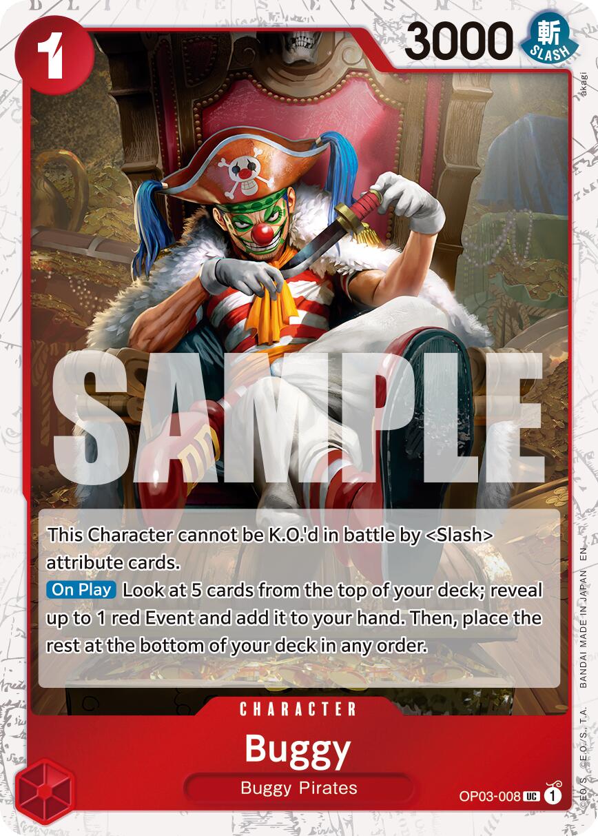 Buggy (OP03-008) (Pirate Foil) [Premium Booster -The Best- Vol. 2] | Gamers Paradise