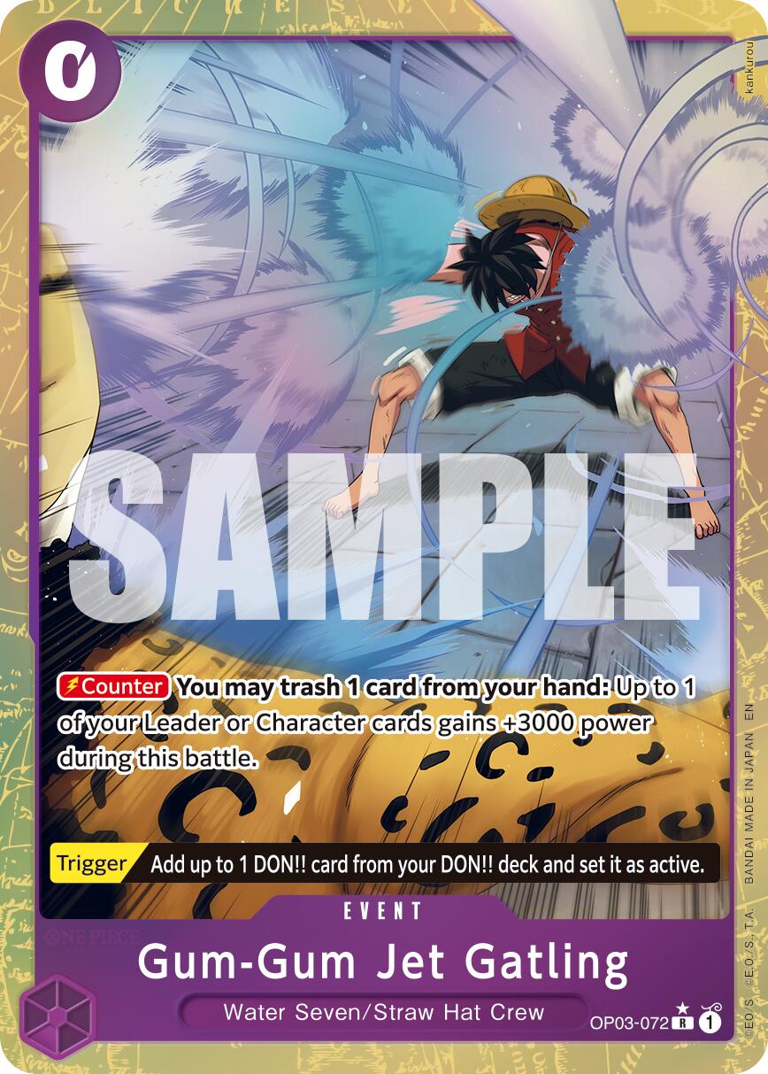 Gum-Gum Jet Gatling (Alternate Art) [Premium Booster -The Best- Vol. 2] | Gamers Paradise