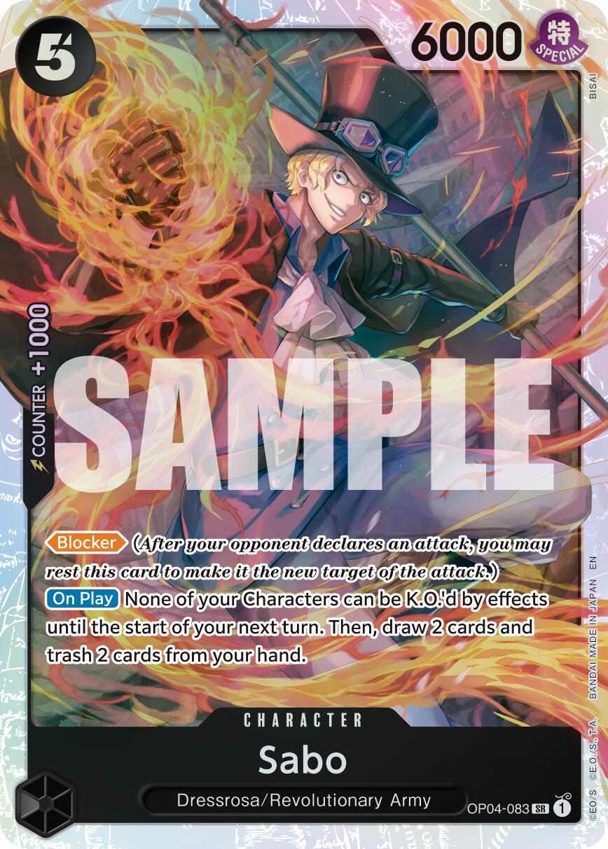 Sabo (OP04-083) (Reprint) [Premium Booster -The Best- Vol. 2] | Gamers Paradise