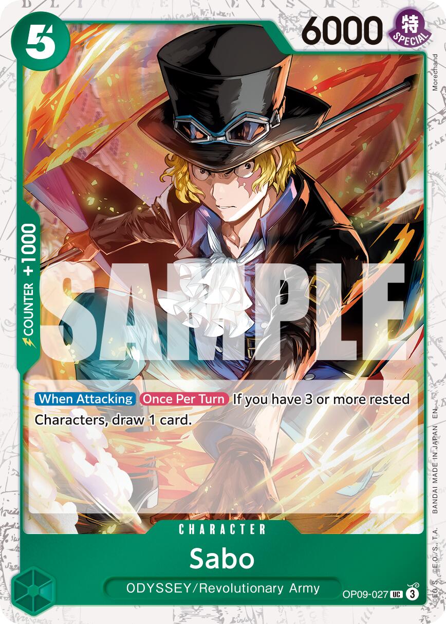 Sabo (OP09-027) (Pirate Foil) [Premium Booster -The Best- Vol. 2] | Gamers Paradise