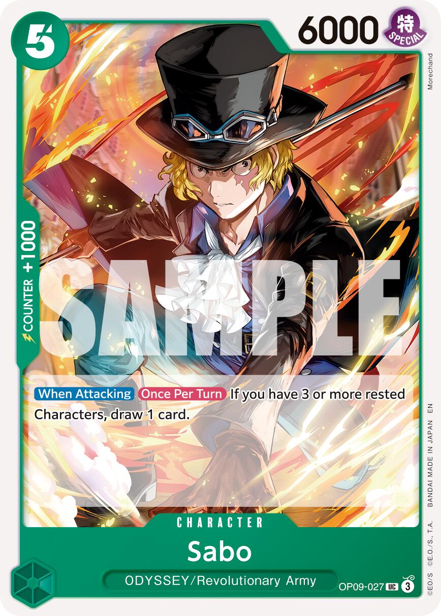 Sabo (OP09-027) (Reprint) [Premium Booster -The Best- Vol. 2] | Gamers Paradise