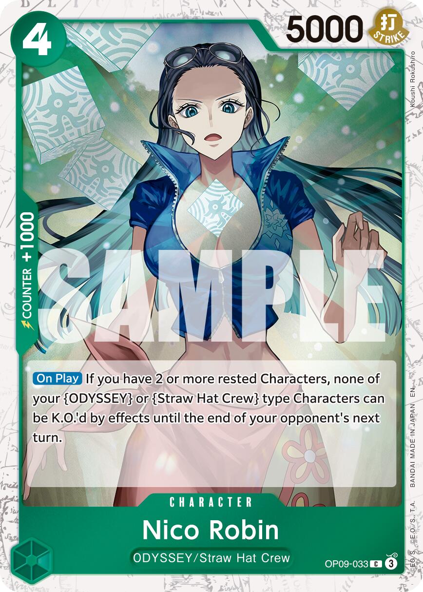 Nico Robin (OP09-033) (Pirate Foil) [Premium Booster -The Best- Vol. 2] | Gamers Paradise