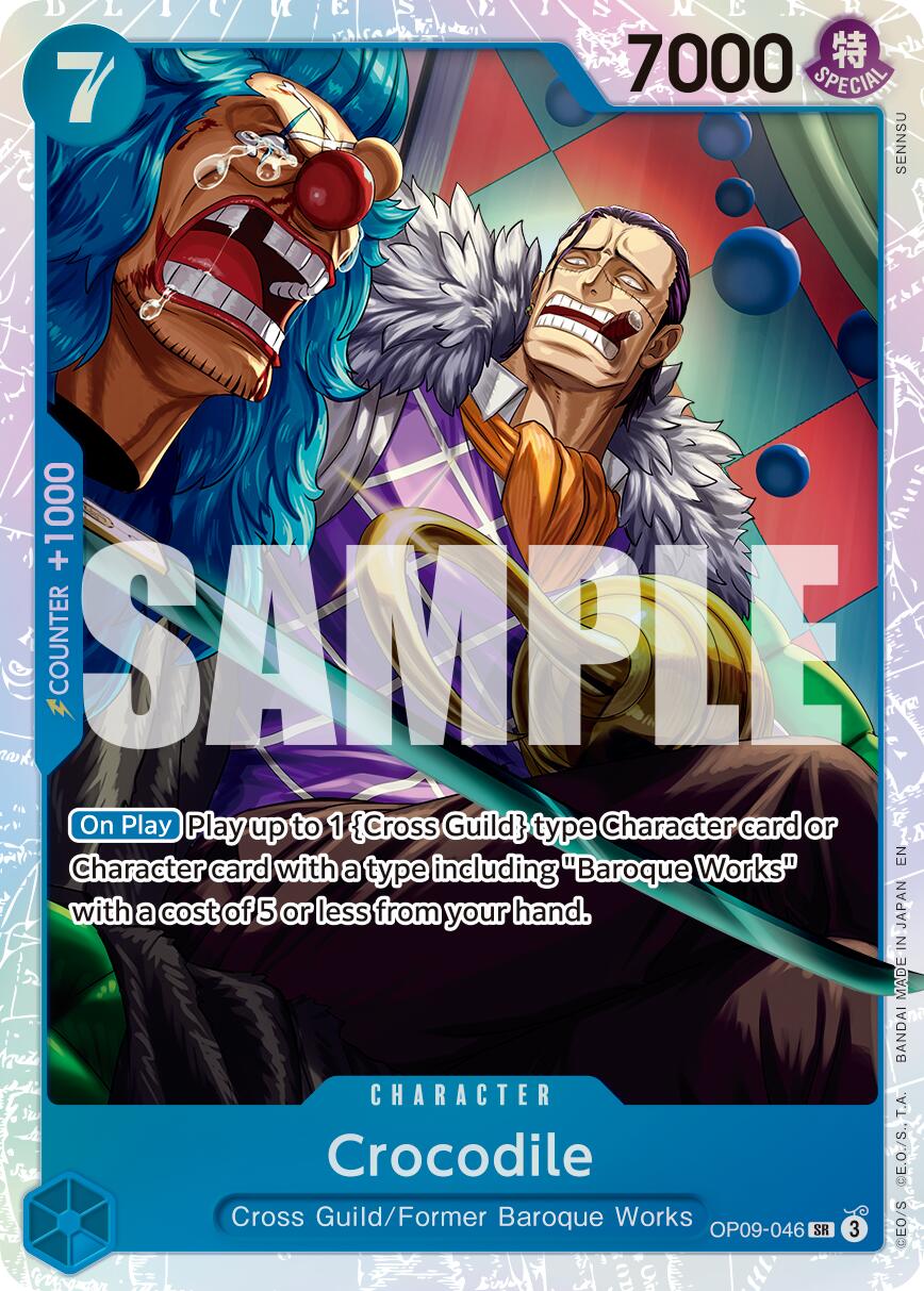 Crocodile (OP09-046) (Reprint) [Premium Booster -The Best- Vol. 2] | Gamers Paradise