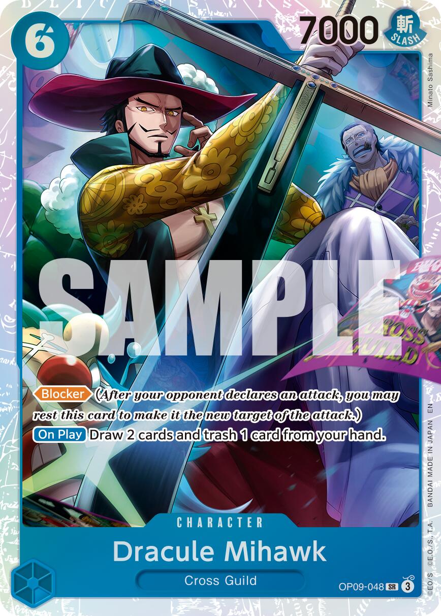 Dracule Mihawk (OP09-048) (Reprint) [Premium Booster -The Best- Vol. 2] | Gamers Paradise