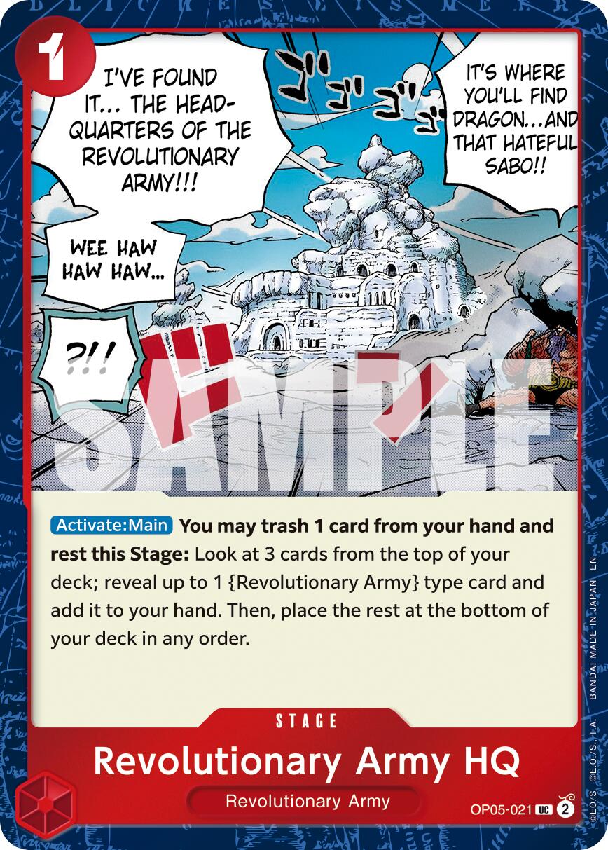 Revolutionary Army HQ (Pirate Foil) [Premium Booster -The Best- Vol. 2] | Gamers Paradise