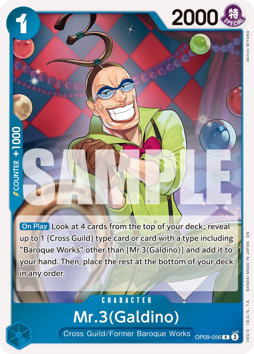Mr.3(Galdino) (OP09-056) (Reprint) [Premium Booster -The Best- Vol. 2] | Gamers Paradise