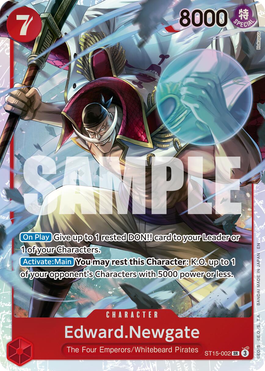 Edward.Newgate (ST15-002) (Reprint) [Premium Booster -The Best- Vol. 2] | Gamers Paradise