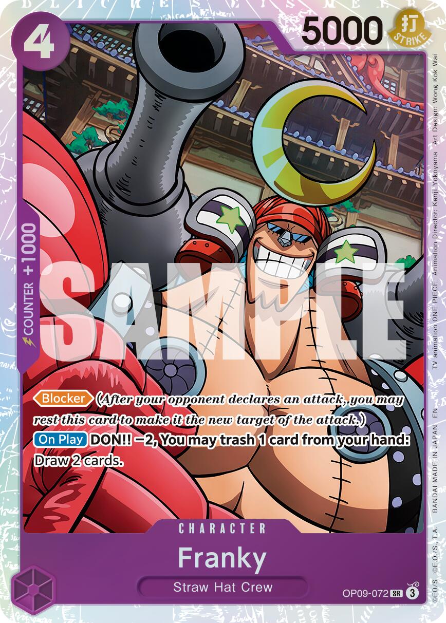 Franky (OP09-072) (Reprint) [Premium Booster -The Best- Vol. 2] | Gamers Paradise