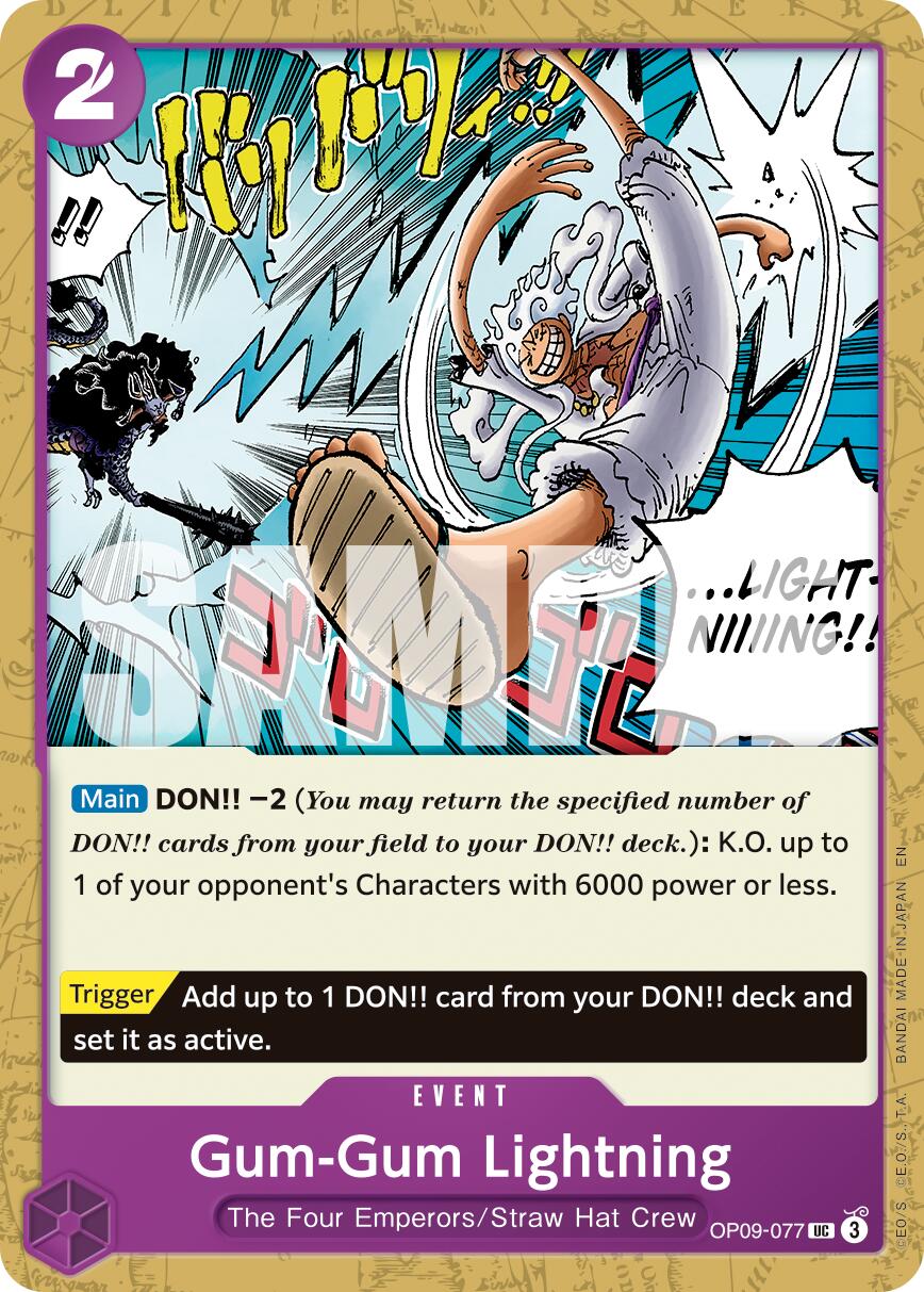 Gum-Gum Lightning (Reprint) [Premium Booster -The Best- Vol. 2] | Gamers Paradise