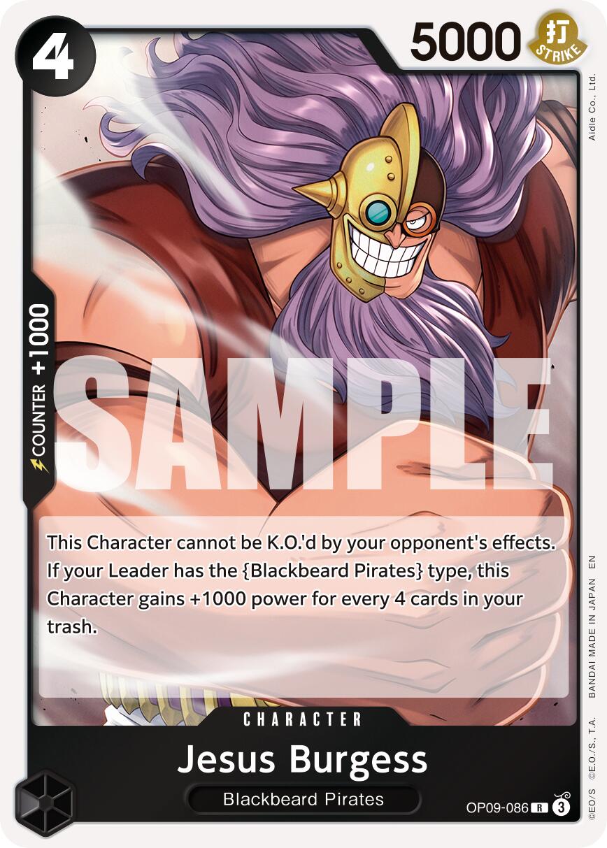Jesus Burgess (Reprint) [Premium Booster -The Best- Vol. 2] | Gamers Paradise