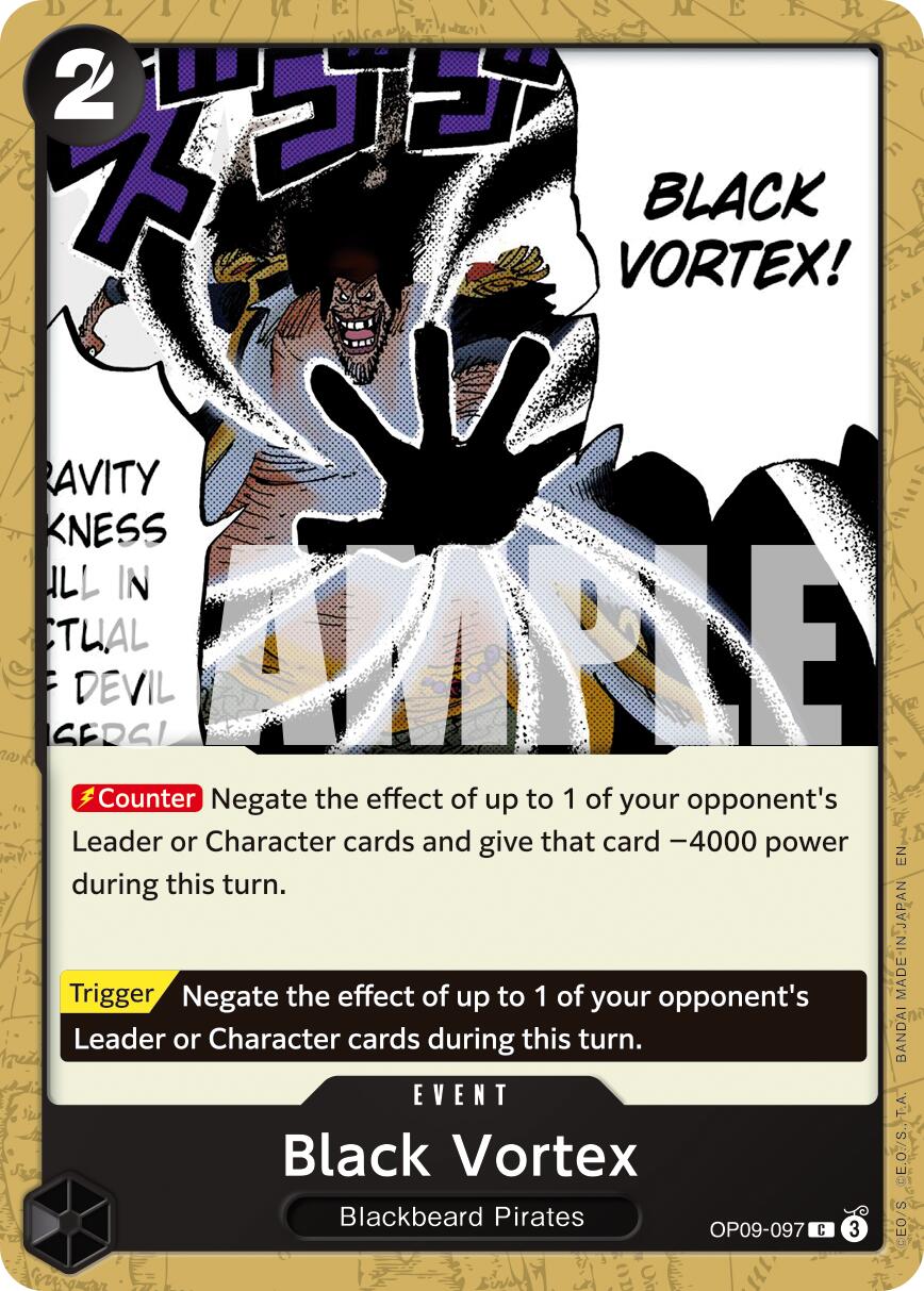 Black Vortex (Reprint) [Premium Booster -The Best- Vol. 2] | Gamers Paradise