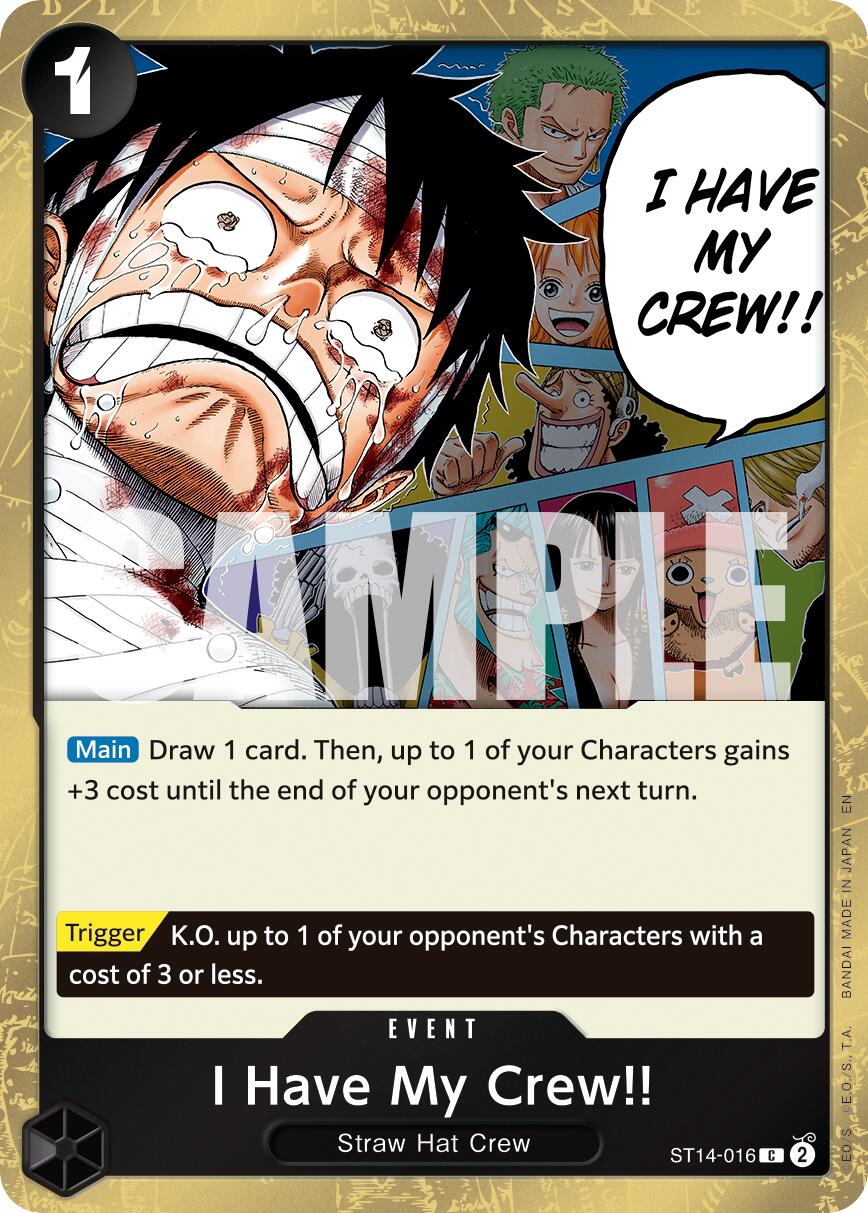 I Have My Crew!! (Pirate Foil) [Premium Booster -The Best- Vol. 2] | Gamers Paradise