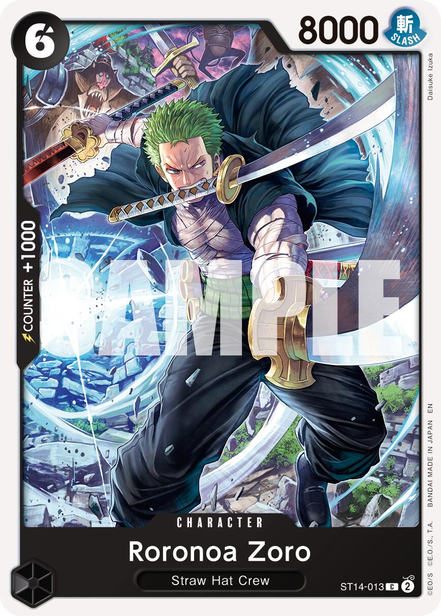 Roronoa Zoro (ST14-013) (Reprint) [Premium Booster -The Best- Vol. 2] | Gamers Paradise