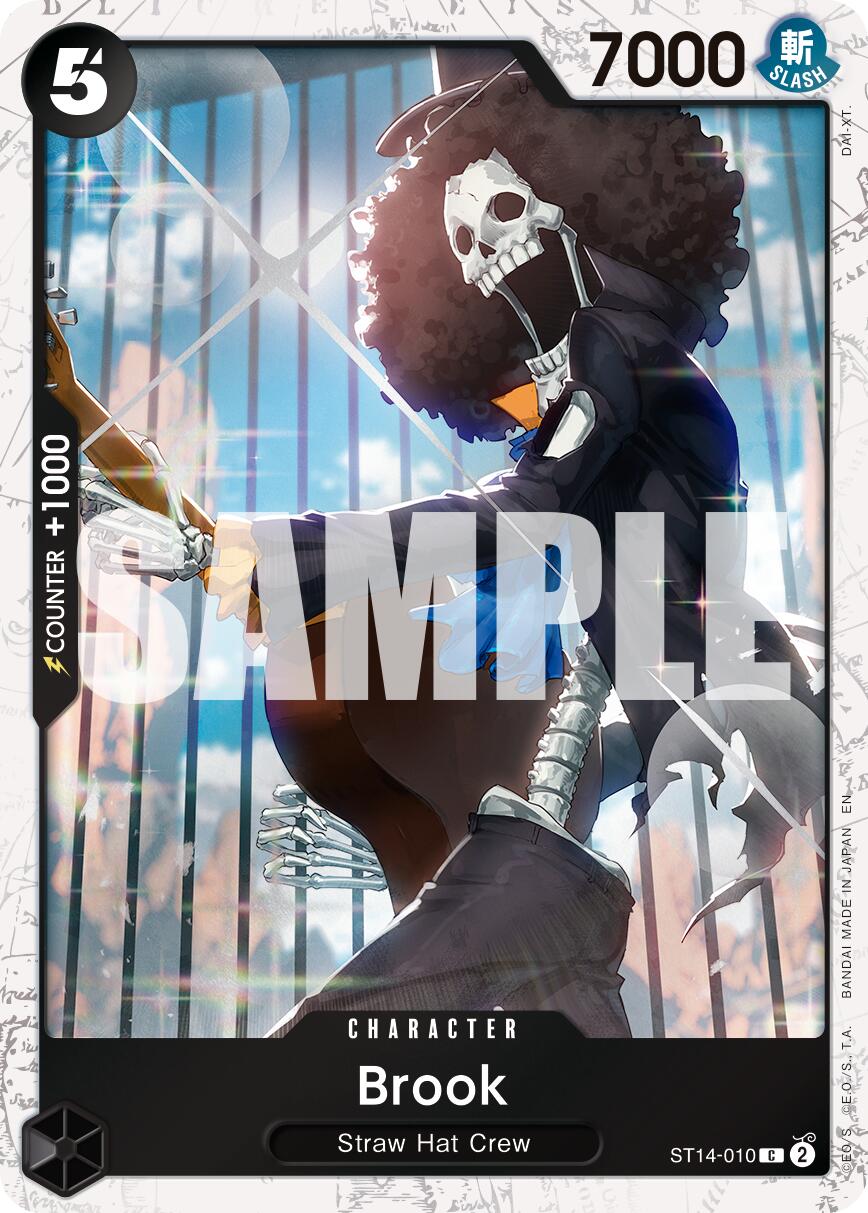 Brook (ST14-010) (Pirate Foil) [Premium Booster -The Best- Vol. 2] | Gamers Paradise