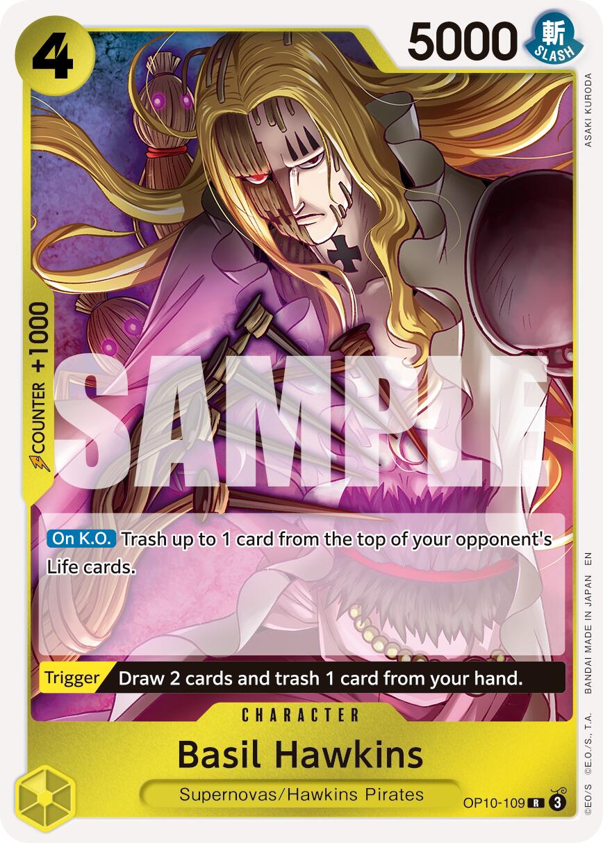 Basil Hawkins (OP10-109) (Reprint) [Premium Booster -The Best- Vol. 2] | Gamers Paradise