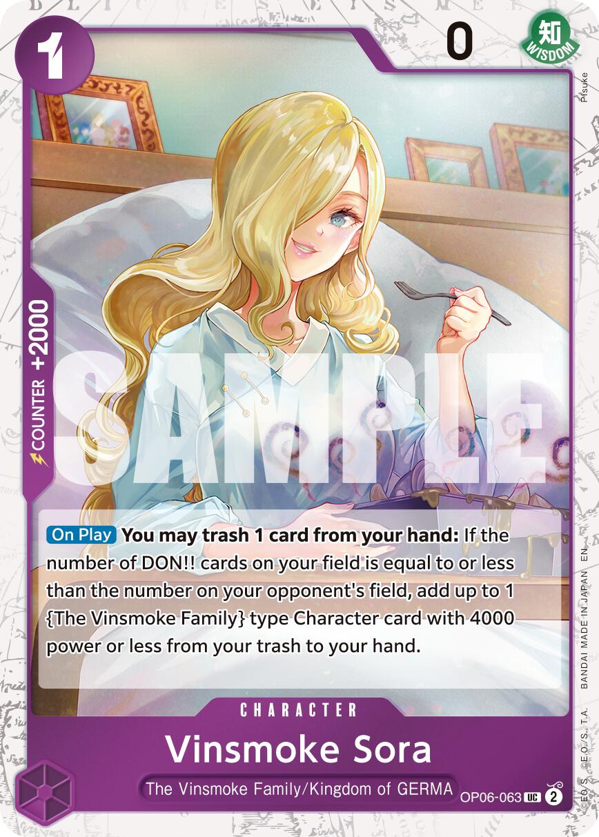 Vinsmoke Sora (Pirate Foil) [Premium Booster -The Best- Vol. 2] | Gamers Paradise