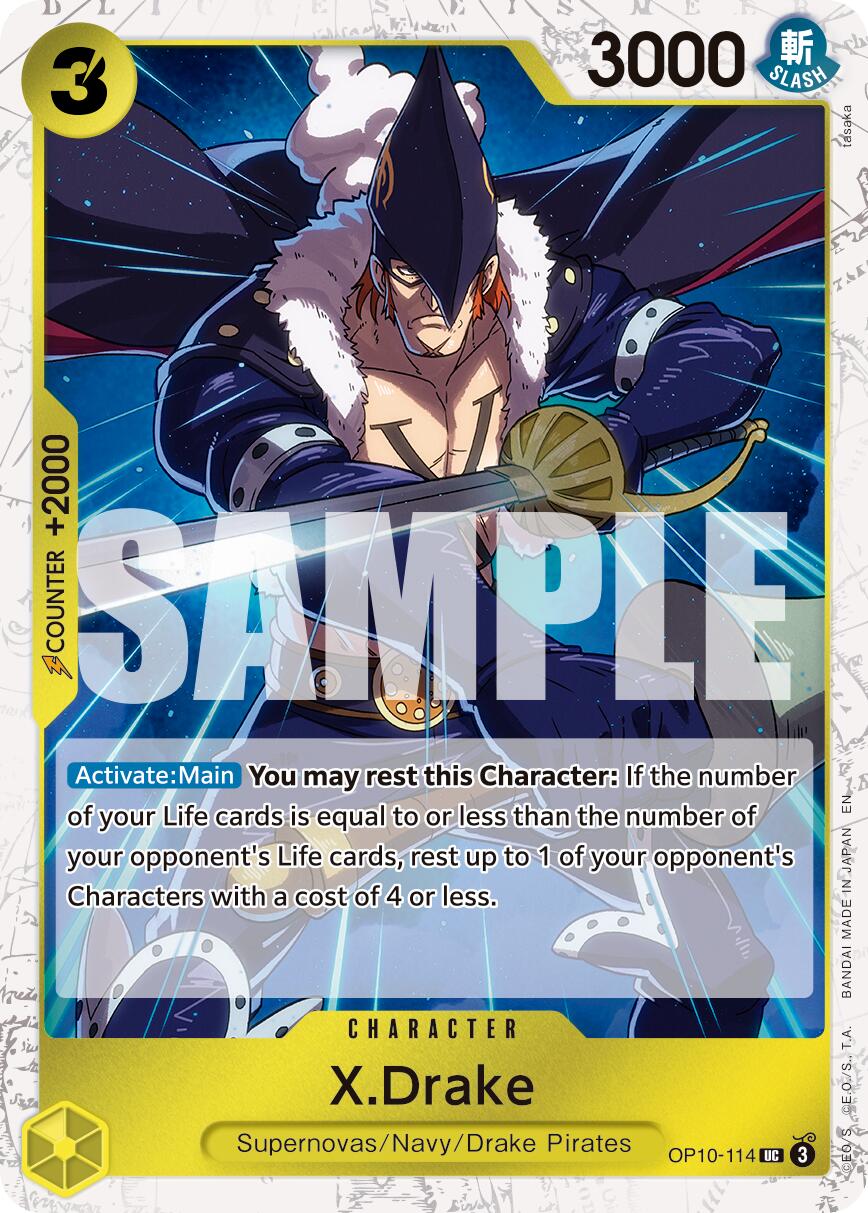 X.Drake (Pirate Foil) [Premium Booster -The Best- Vol. 2] | Gamers Paradise