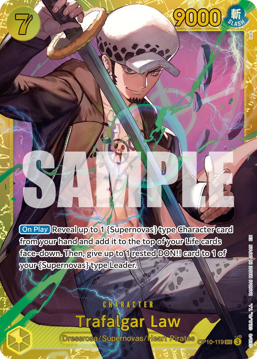 Trafalgar Law (OP10-119) (Reprint) [Premium Booster -The Best- Vol. 2] | Gamers Paradise
