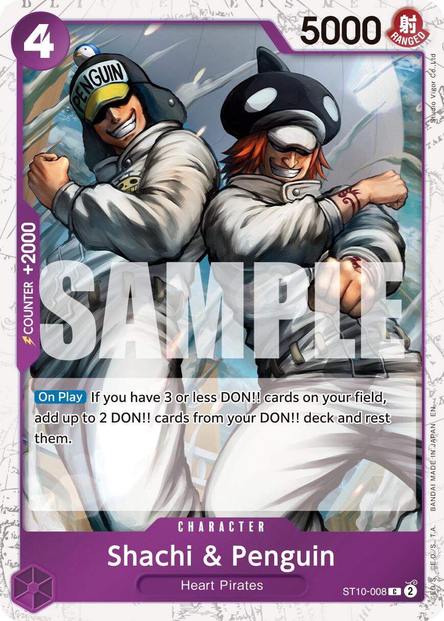 Shachi & Penguin (Pirate Foil) [Premium Booster -The Best- Vol. 2] | Gamers Paradise