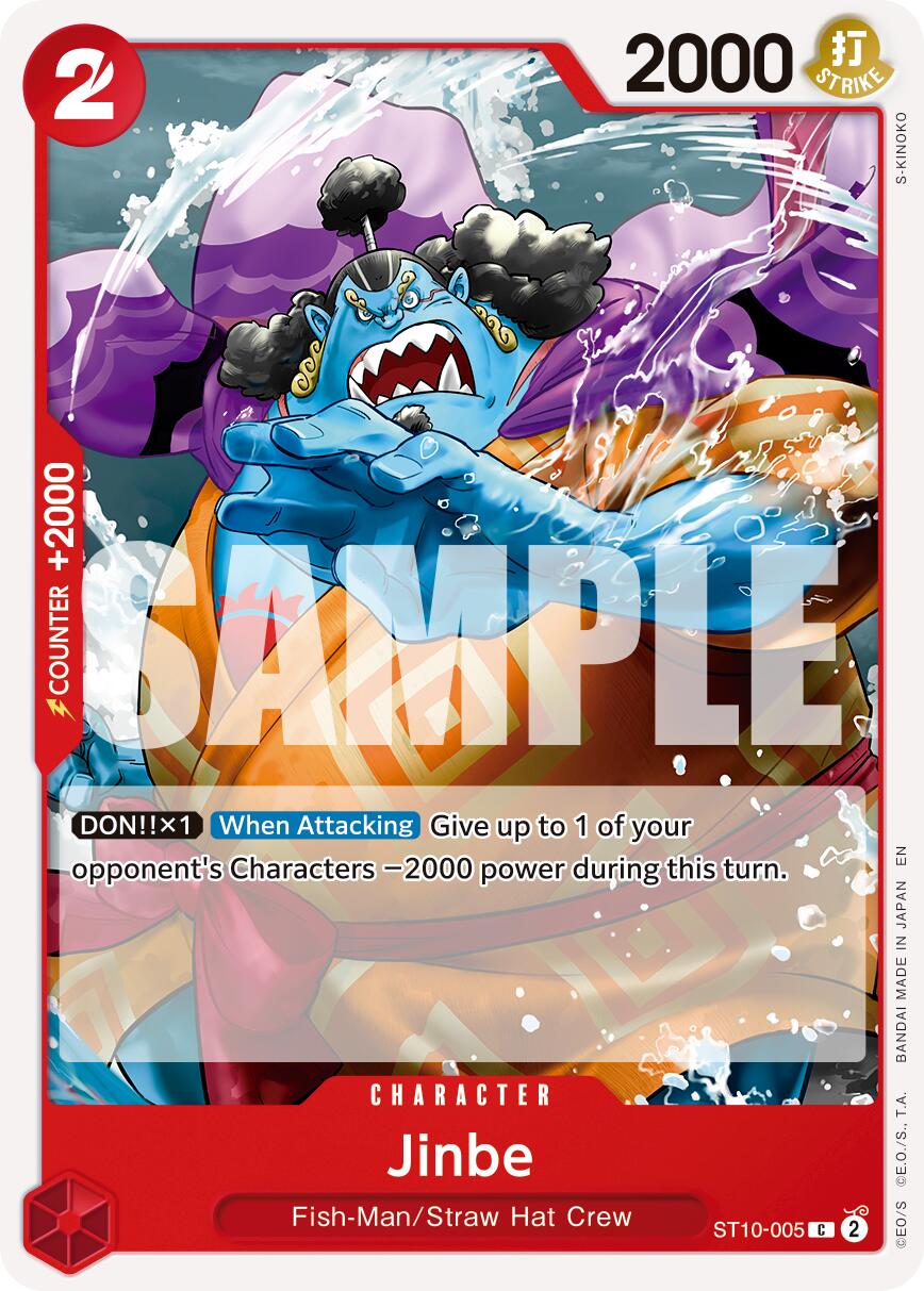 Jinbe (ST10-005) (Reprint) [Premium Booster -The Best- Vol. 2] | Gamers Paradise