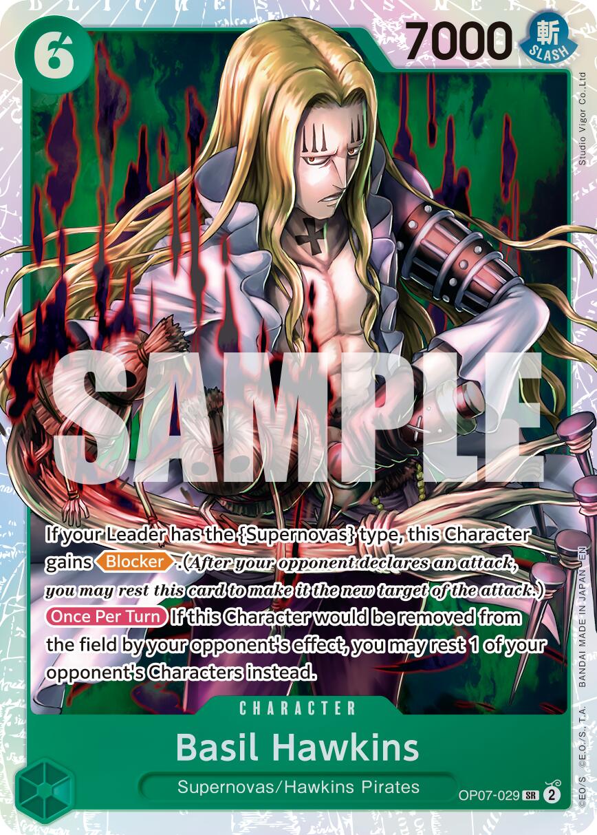 Basil Hawkins (OP07-029) (Reprint) [Premium Booster -The Best- Vol. 2] | Gamers Paradise
