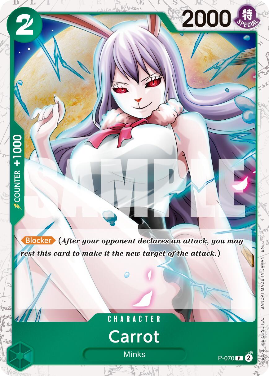 Carrot (P-070) (Pirate Foil) [Premium Booster -The Best- Vol. 2] | Gamers Paradise