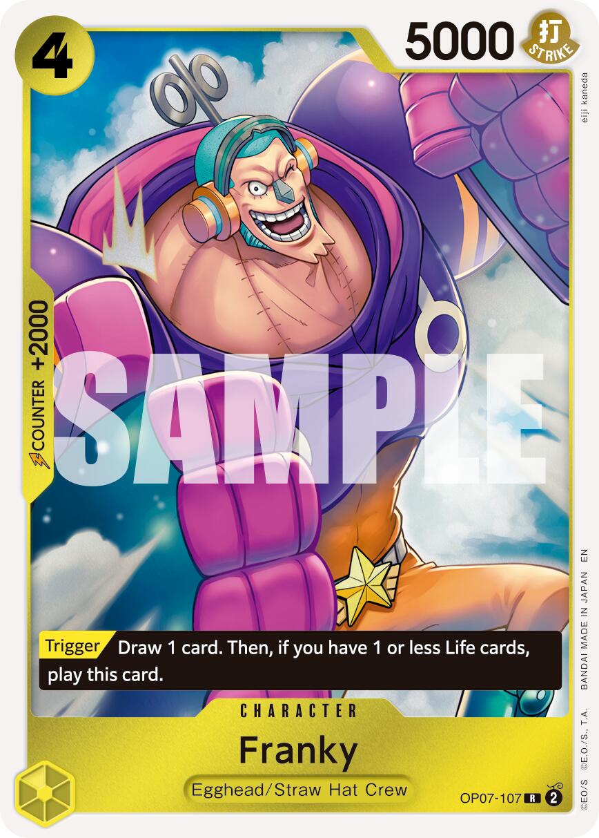 Franky (OP07-107) (Reprint) [Premium Booster -The Best- Vol. 2] | Gamers Paradise