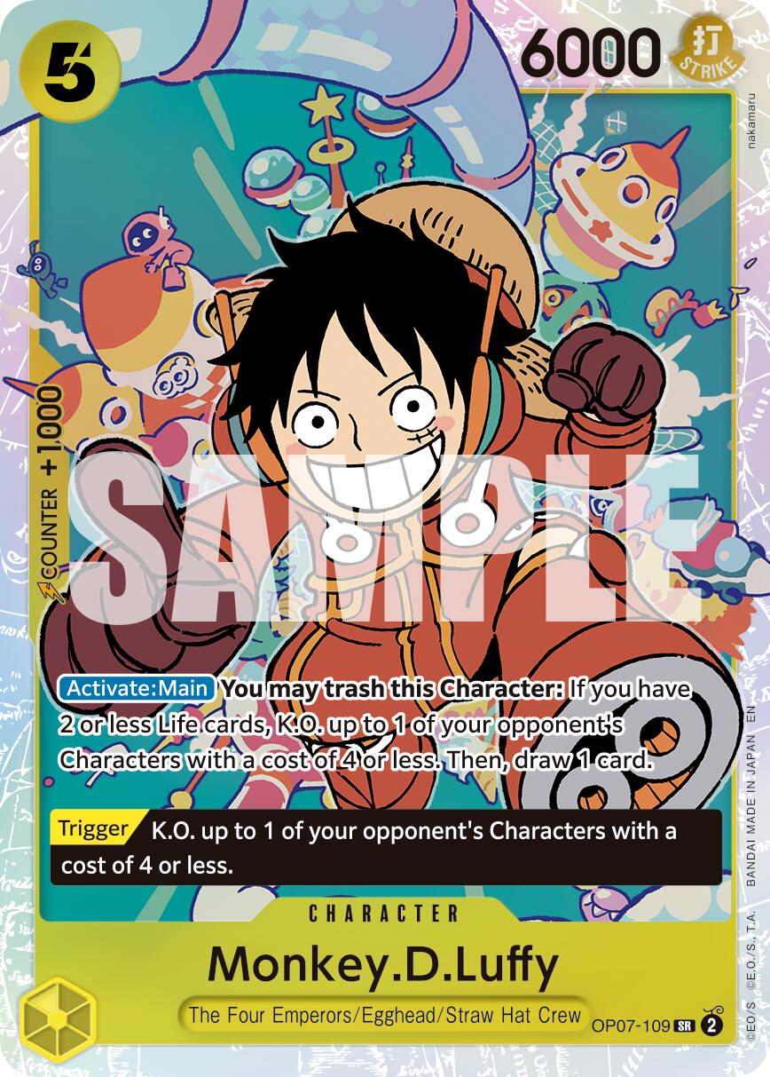 Monkey.D.Luffy (OP07-109) (Reprint) [Premium Booster -The Best- Vol. 2] | Gamers Paradise