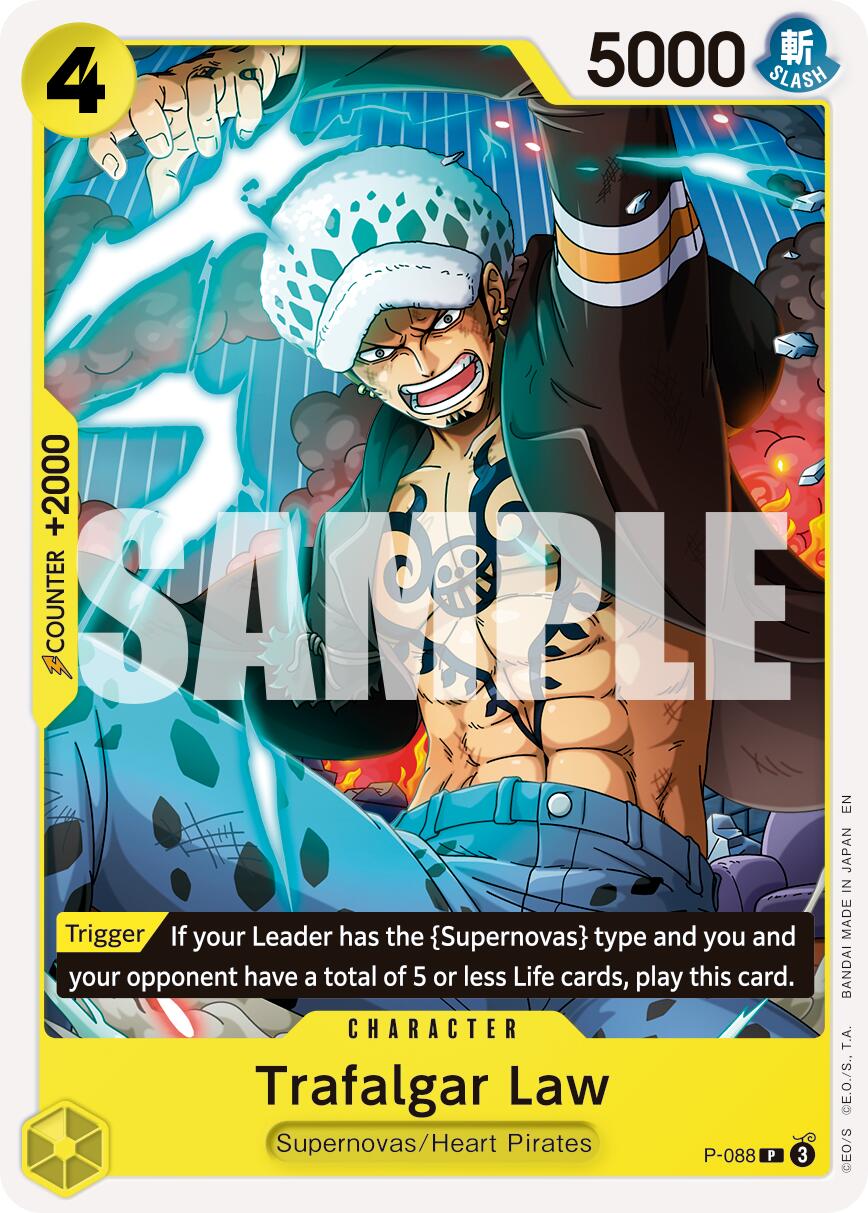Trafalgar Law (P-088) (Reprint) [Premium Booster -The Best- Vol. 2] | Gamers Paradise