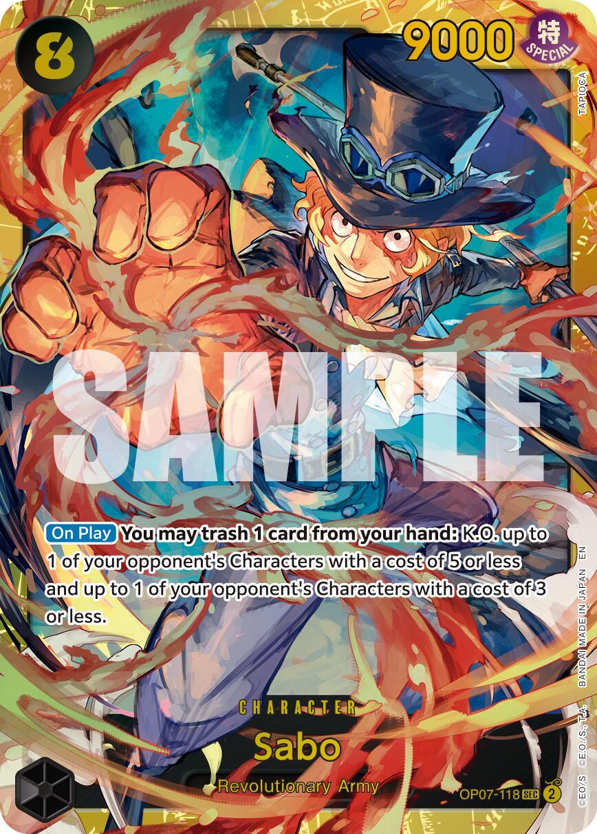 Sabo (OP07-118) (Reprint) [Premium Booster -The Best- Vol. 2] | Gamers Paradise
