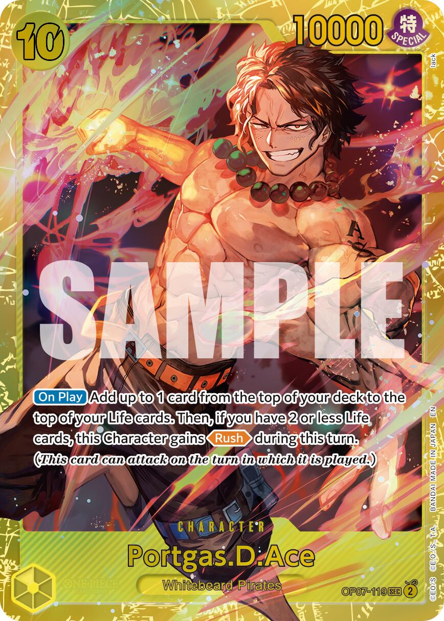 Portgas.D.Ace (OP07-119) (Reprint) [Premium Booster -The Best- Vol. 2] | Gamers Paradise