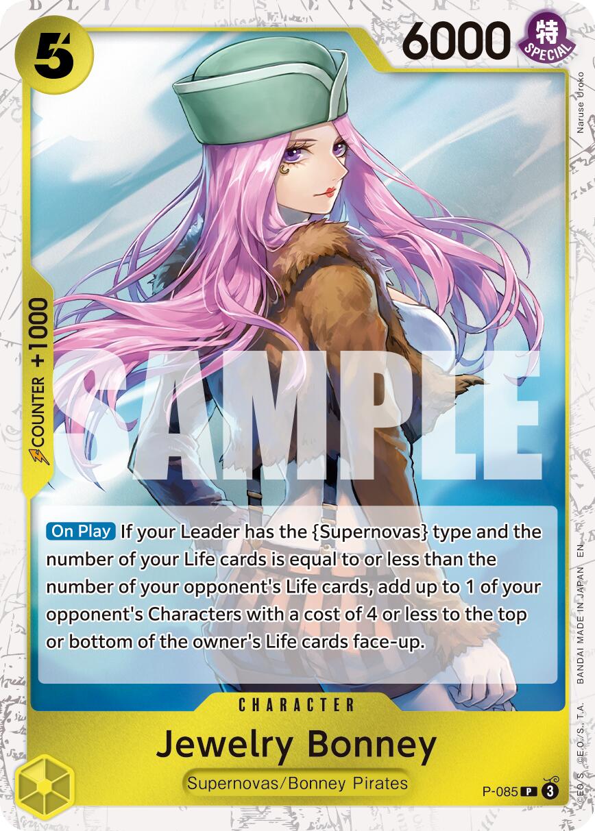 Jewelry Bonney (P-085) (Pirate Foil) [Premium Booster -The Best- Vol. 2] | Gamers Paradise