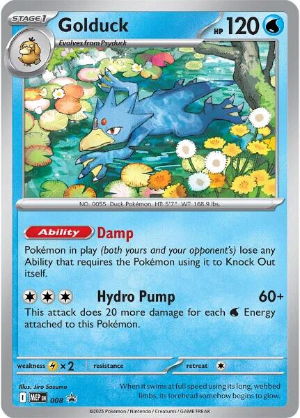 Golduck (008) [Mega Evolutions Promo] | Gamers Paradise