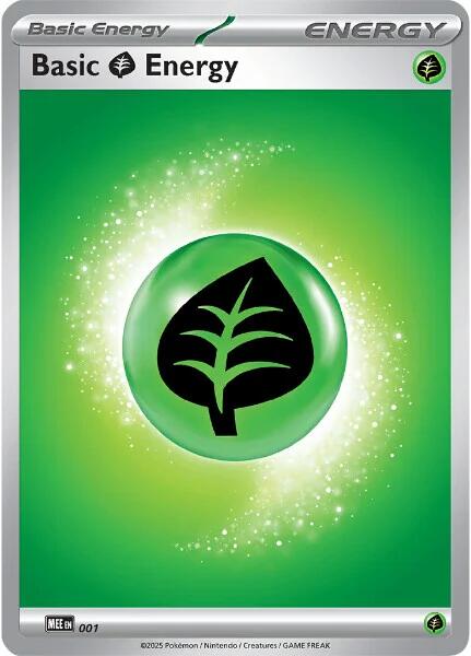 Basic Grass Energy - 001 [Mega Evolution Energies] | Gamers Paradise