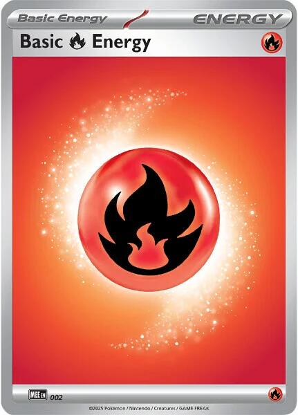 Basic Fire Energy - 002 [Mega Evolution Energies] | Gamers Paradise