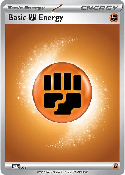 Basic Fighting Energy - 006 [Mega Evolution Energies] | Gamers Paradise