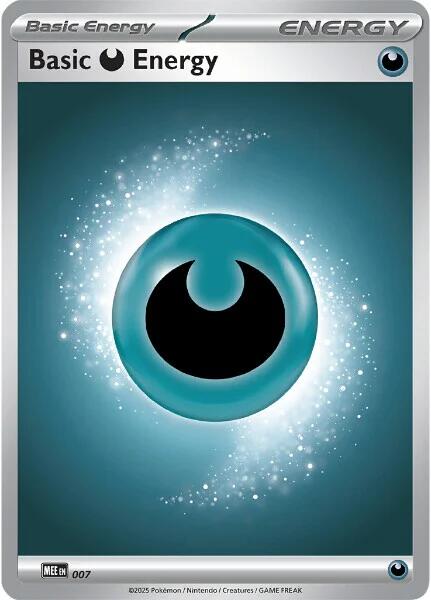 Basic Darkness Energy - 007 [Mega Evolution Energies] | Gamers Paradise