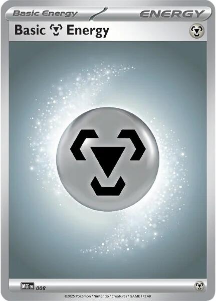 Basic Metal Energy - 008 [Mega Evolution Energies] | Gamers Paradise