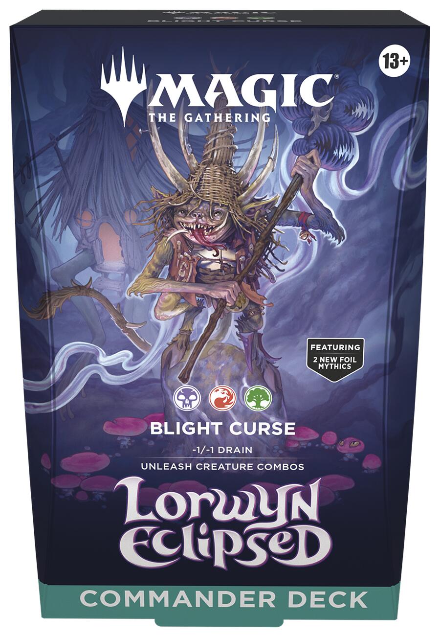 Lorwyn Eclipsed Commander Deck - Blight Curse | Gamers Paradise