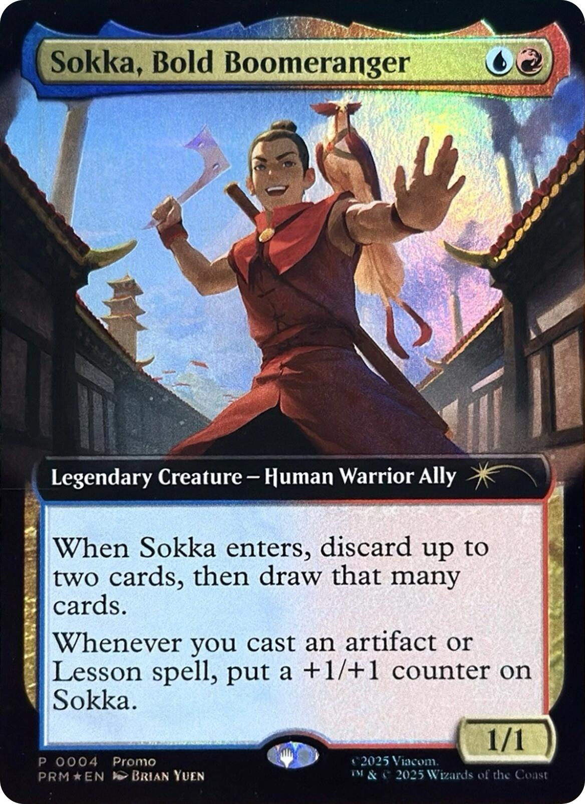 Sokka, Bold Boomeranger (Extended Art) [Media Promos] | Gamers Paradise