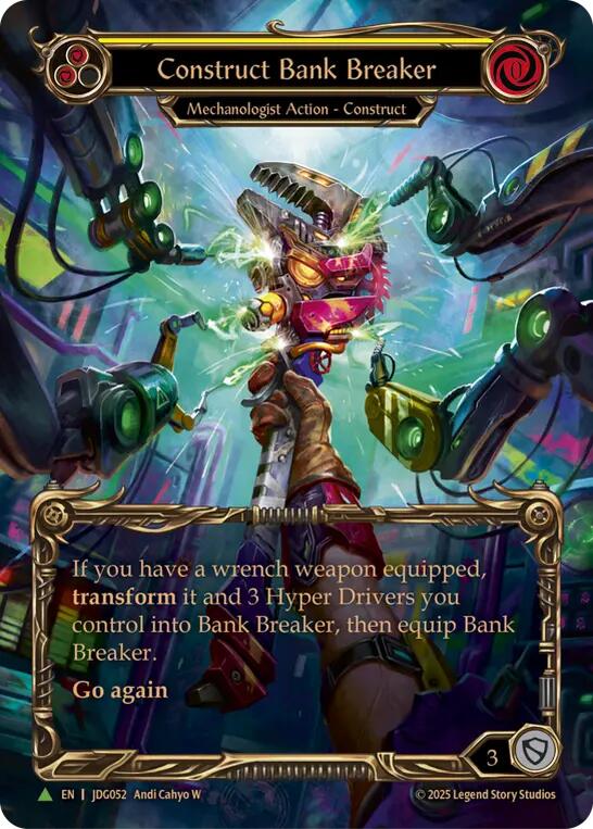 Construct Bank Breaker [JDG052] (Promo)  Cold Foil | Gamers Paradise